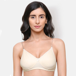 Non Padded Transparent Back Strap T-shirt Bra CG-Backless-Skin